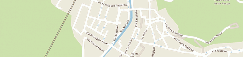 Mappa della impresa associazione spazio danza centro del movimento a MONSELICE