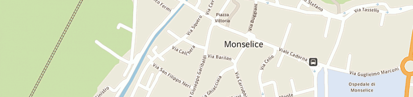 Mappa della impresa elettrofox di volpe stefano a MONSELICE