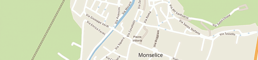 Mappa della impresa curtarello angelo a MONSELICE
