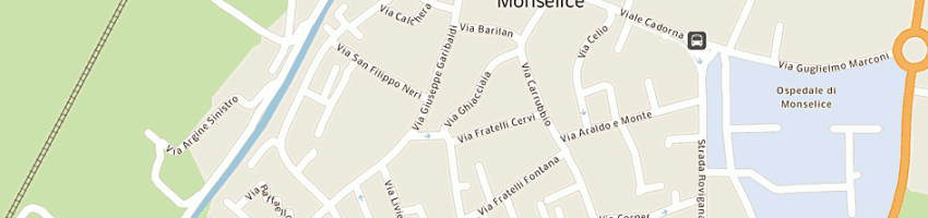 Mappa della impresa promodent snc di sadocco basilio e c a MONSELICE