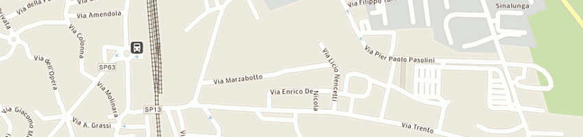 Mappa della impresa bacci paolo a SINALUNGA