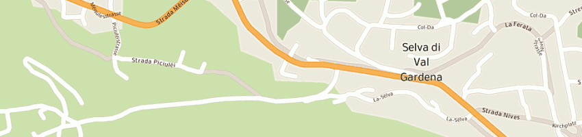 Mappa della impresa insam bruno a SELVA DI VAL GARDENA