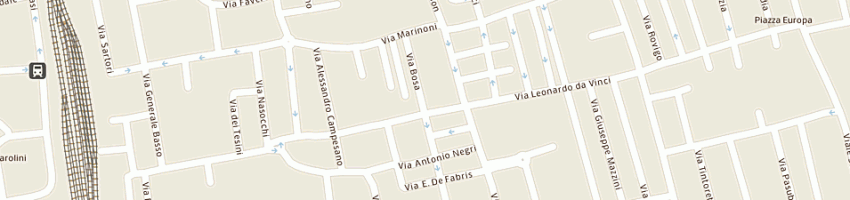 Mappa della impresa d'alto luciano a BASSANO DEL GRAPPA