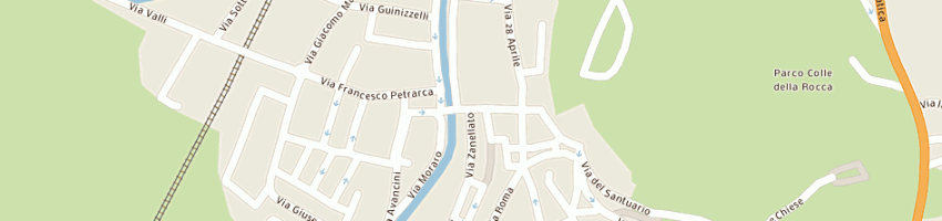 Mappa della impresa soloni francesco a MONSELICE