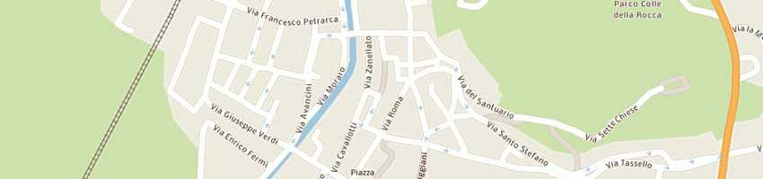 Mappa della impresa torin e schivo a MONSELICE