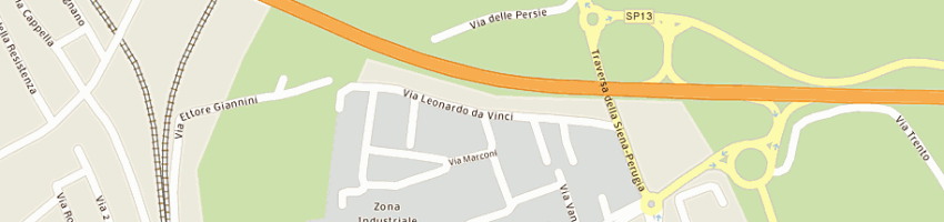 Mappa della impresa computer center toscana srl a SINALUNGA