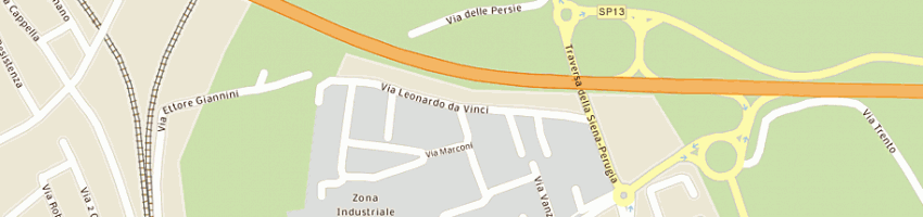 Mappa della impresa auto europa spa a SINALUNGA