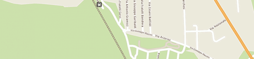 Mappa della impresa autoscuola bosco a STANGHELLA