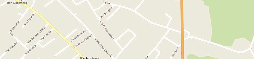 Mappa della impresa canazza vanio a SOLESINO