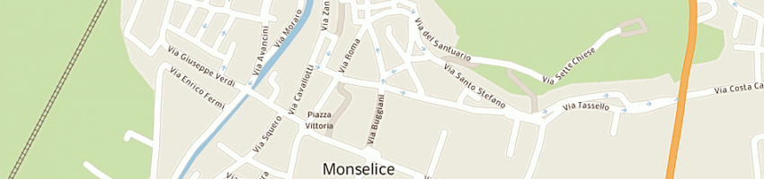 Mappa della impresa sartoria sandy fashion a MONSELICE