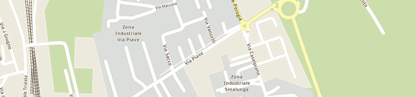 Mappa della impresa sinalunga motors srl a SINALUNGA