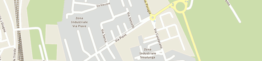 Mappa della impresa rinaldi rocco a SINALUNGA