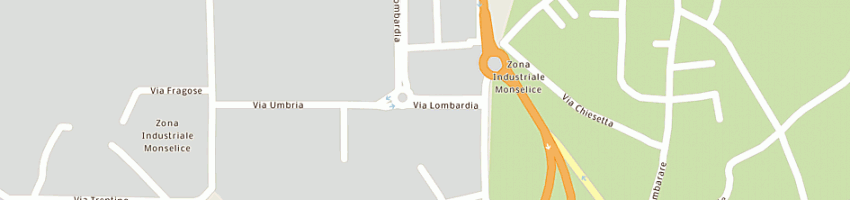 Mappa della impresa martini cesare a MONSELICE