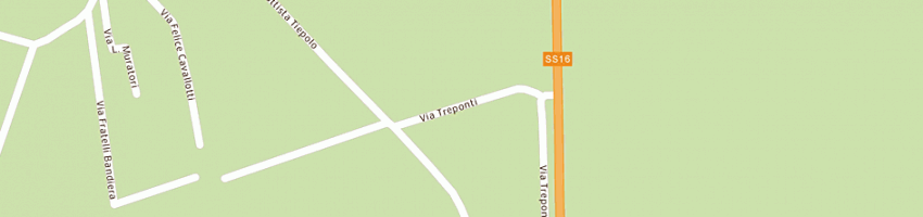 Mappa della impresa cavallaro fratelli a STANGHELLA