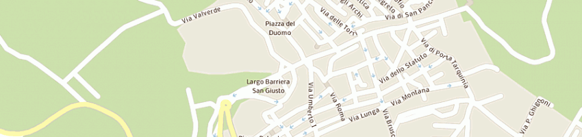 Mappa della impresa natali antonio a TARQUINIA