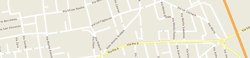 Mappa della impresa belcor srl a VICENZA