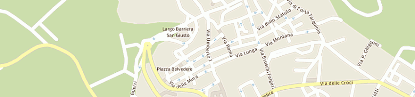 Mappa della impresa timperi celeste a TARQUINIA