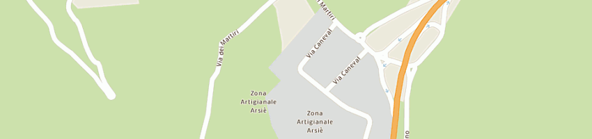 Mappa della impresa bodo snc di bodo jimmy e c a ARSIE 