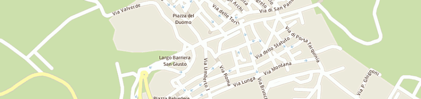 Mappa della impresa galantuomo francesco a TARQUINIA