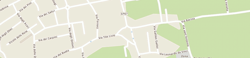 Mappa della impresa pavan otello e c snc a FONTANIVA