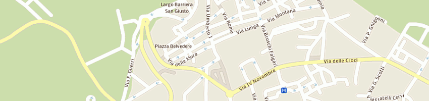 Mappa della impresa danilo gelateria snc di buzzi danilo a TARQUINIA