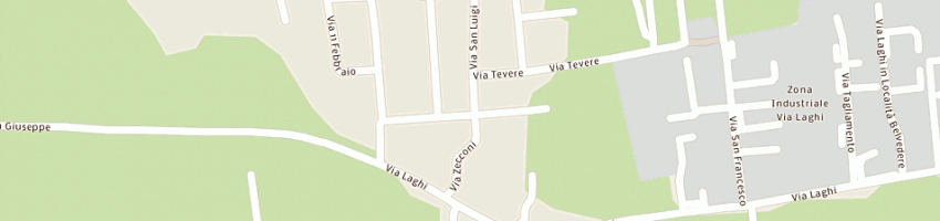 Mappa della impresa zilio silvano a TEZZE SUL BRENTA