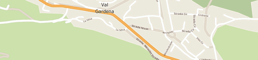 Mappa della impresa auer bruno a SELVA DI VAL GARDENA