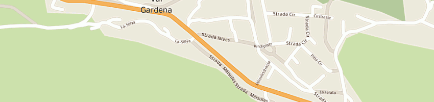 Mappa della impresa hotel armin a SELVA DI VAL GARDENA