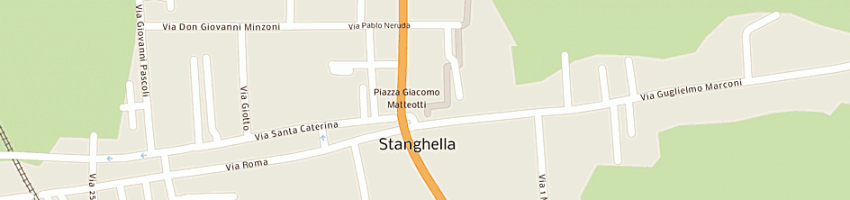 Mappa della impresa pizzeria tiziano a STANGHELLA
