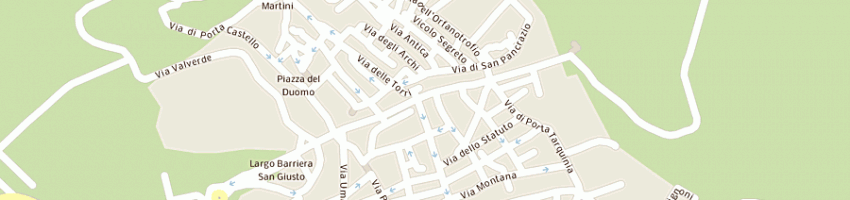 Mappa della impresa blitz uomo p e r srl a TARQUINIA