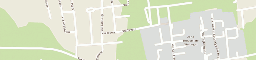 Mappa della impresa tessarollo antonio a TEZZE SUL BRENTA