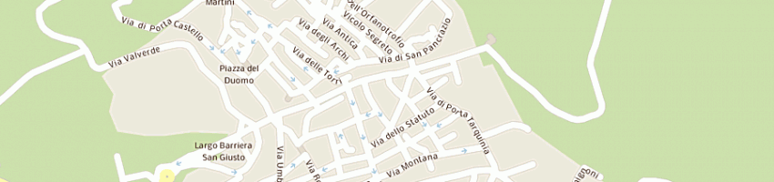 Mappa della impresa amicizia sport snc di amicizia ennio e c a TARQUINIA