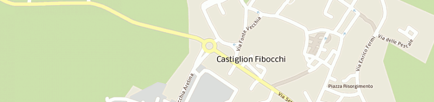 Mappa della impresa edicola tori daniela sas a CASTIGLION FIBOCCHI