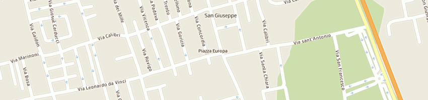 Mappa della impresa arteka a CASSOLA