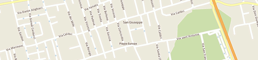 Mappa della impresa scremin auto (sas) a CASSOLA