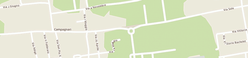 Mappa della impresa maschio mauro a TEZZE SUL BRENTA