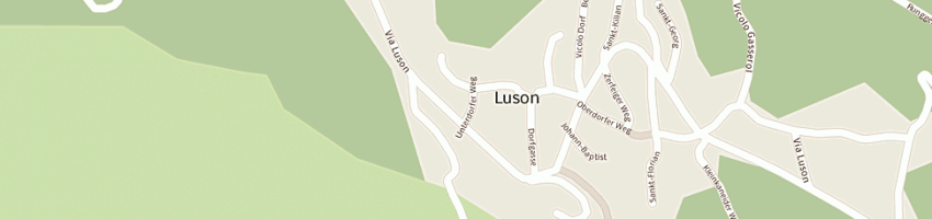 Mappa della impresa fischnaller josef a LUSON