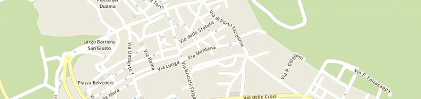 Mappa della impresa jaco snc di jacopucci marcello a TARQUINIA