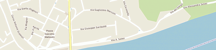 Mappa della impresa scuola media statale a POLESELLA