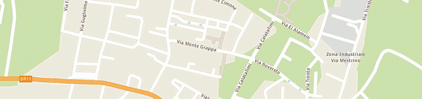 Mappa della impresa bressan enrico a MESTRINO