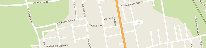 Mappa della impresa vettorazzo domenico e c (snc) a ROSA 