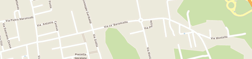 Mappa della impresa trattoria alla polveriera a CASSOLA