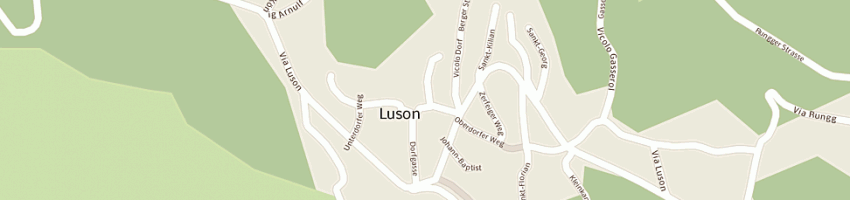 Mappa della impresa panificio gasser a LUSON