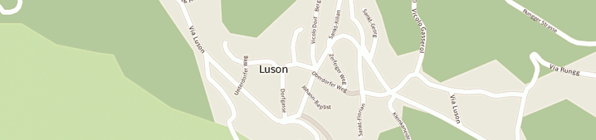 Mappa della impresa mellauner srl a LUSON