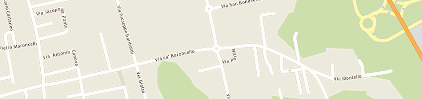 Mappa della impresa rossi toson dr angelo a CASSOLA