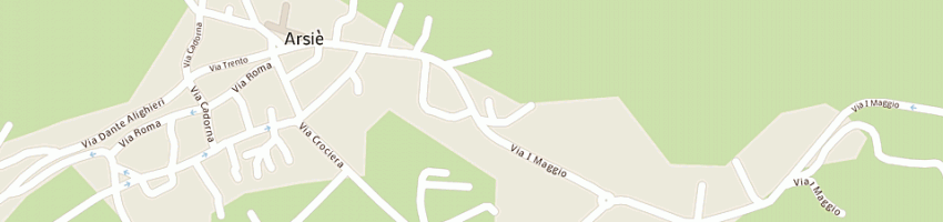 Mappa della impresa pompe funebri bertizzolo a ARSIE 