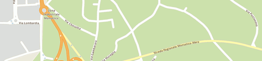 Mappa della impresa racconci doriano a MONSELICE