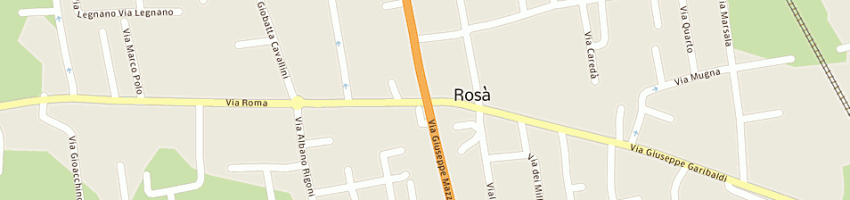 Mappa della impresa eurointerim spa a ROSA 