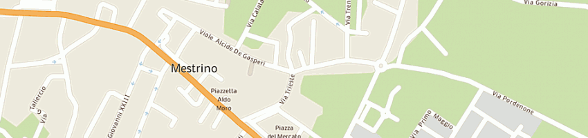 Mappa della impresa rampazzo escavazioni snc a MESTRINO