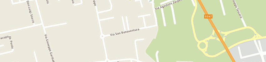 Mappa della impresa bau andrea a CASSOLA